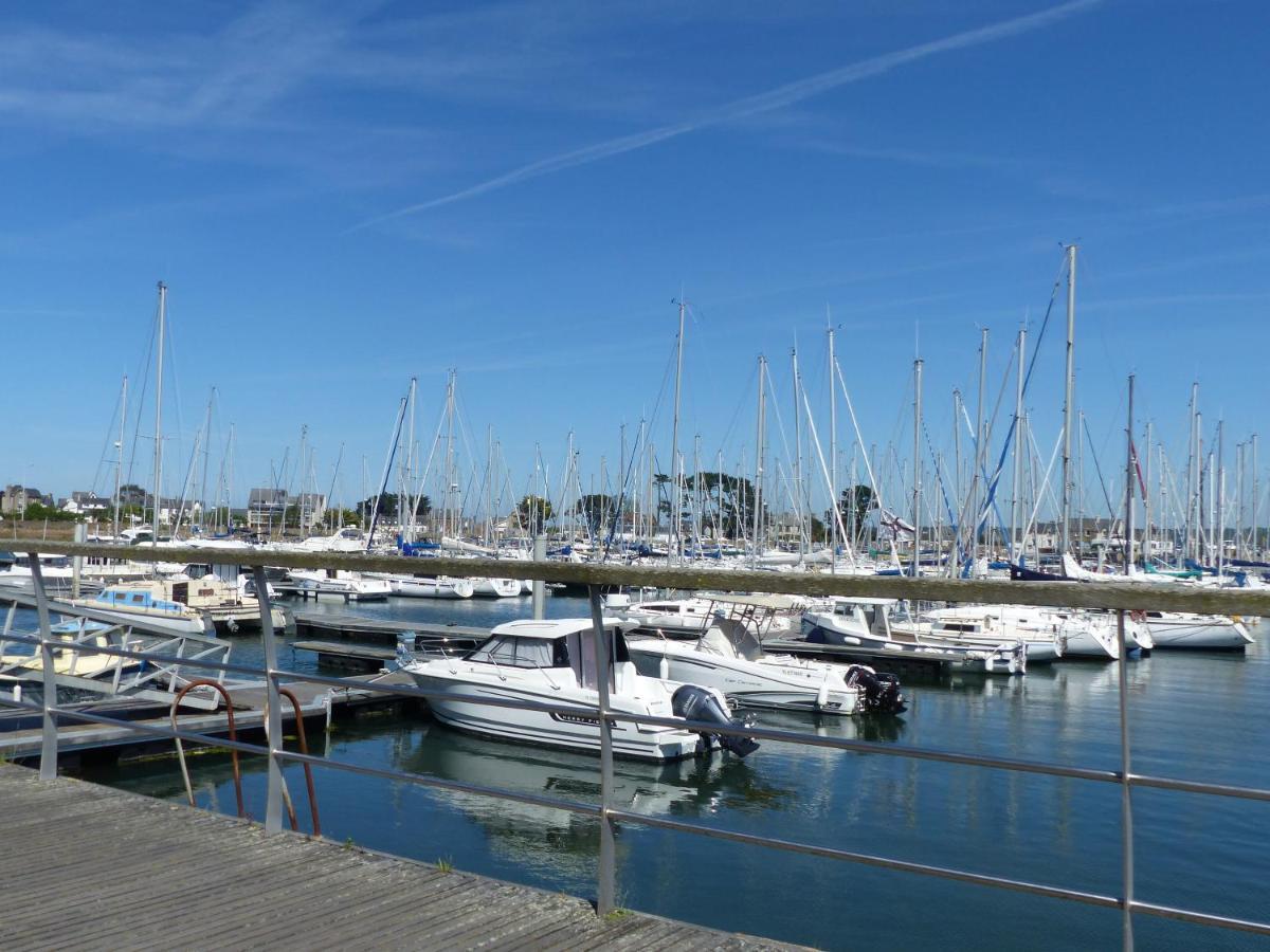 Studio Expose Plein Sud Vu Sur Le Port De Plaisance Perros-Guirec Exterior foto